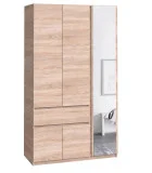 Bright cabinet with mirror 1221x520x2000 mm order